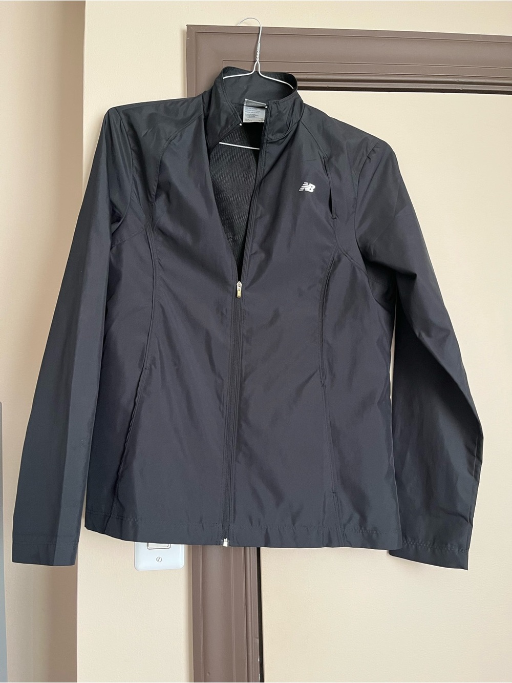 New Balance Black Full-Zip Athletic Jacket